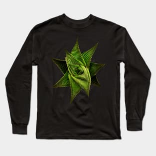 Suculenta Haworthia Limifolia Long Sleeve T-Shirt